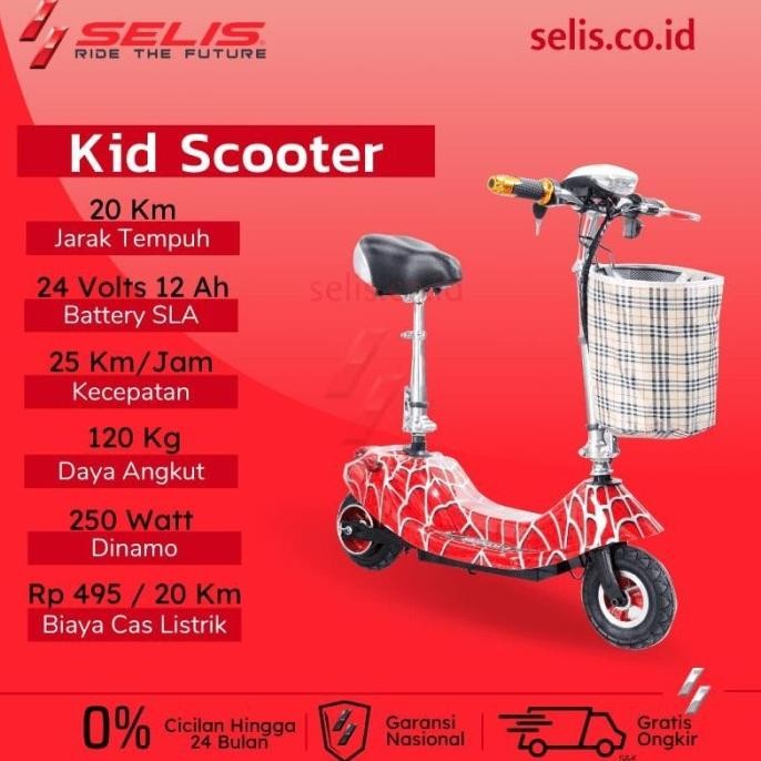 Grosir Selis E-Scooter | Scooter Accu / Skuter Listrik