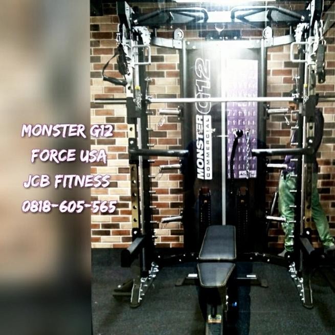 Promo Monster G12 Force Usa Original Smith Machine Multi Functional Trainer