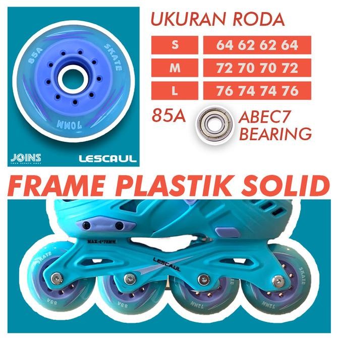 Promo Sepatu Roda Anak Inline Skate Anak Lescaul Pink Bukan Cougar Atau Lynx