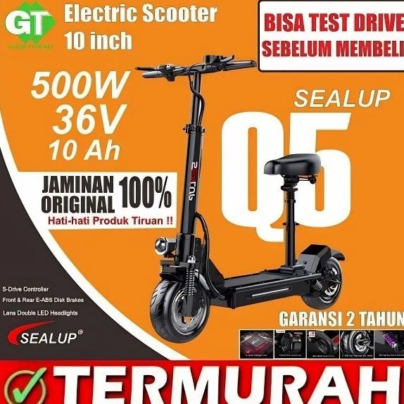 Sale Premium Sealup Q5 Electric Scooter / Skuter Listrik Dewasa / Elektrik
