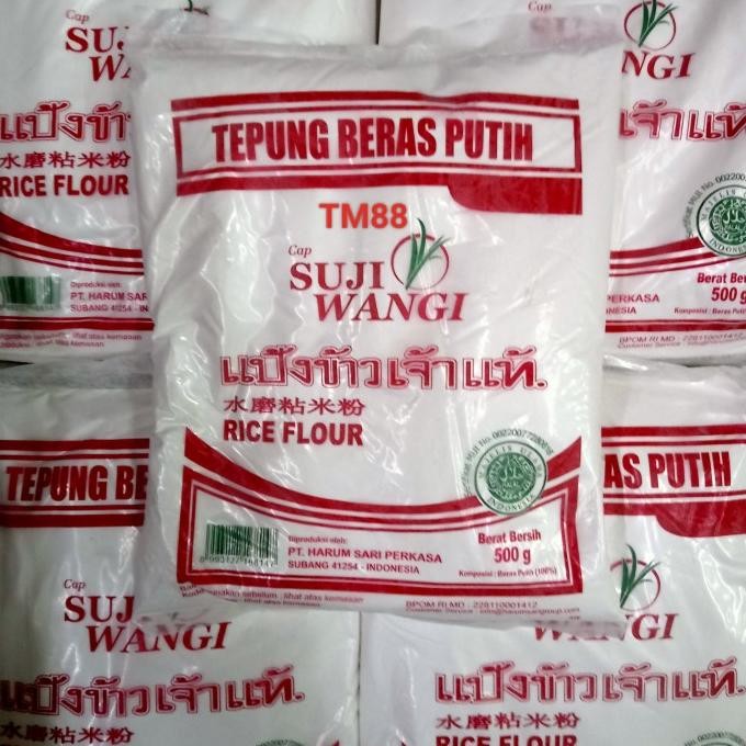 

Terlaris Tepung Beras Putih Cap Suji Wangi/Rice Flour