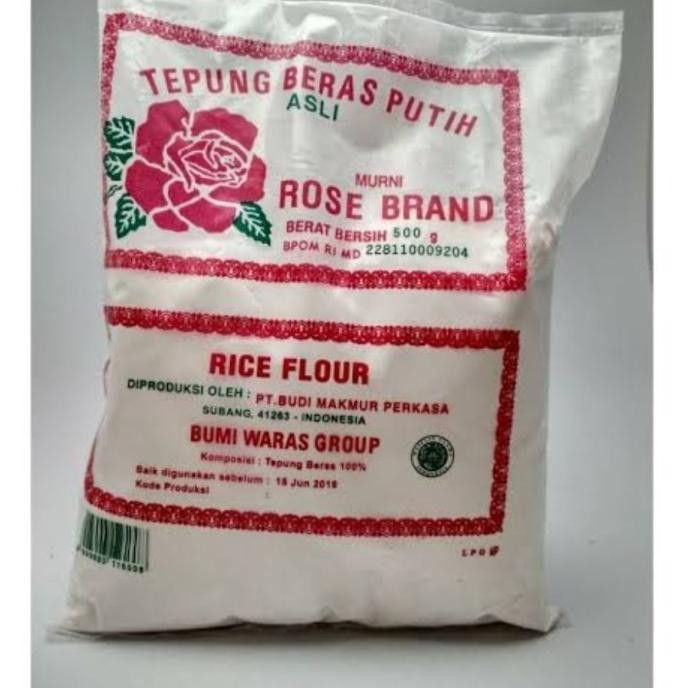 

Terlaris Tepung Beras Rose Brand 500 Gr
