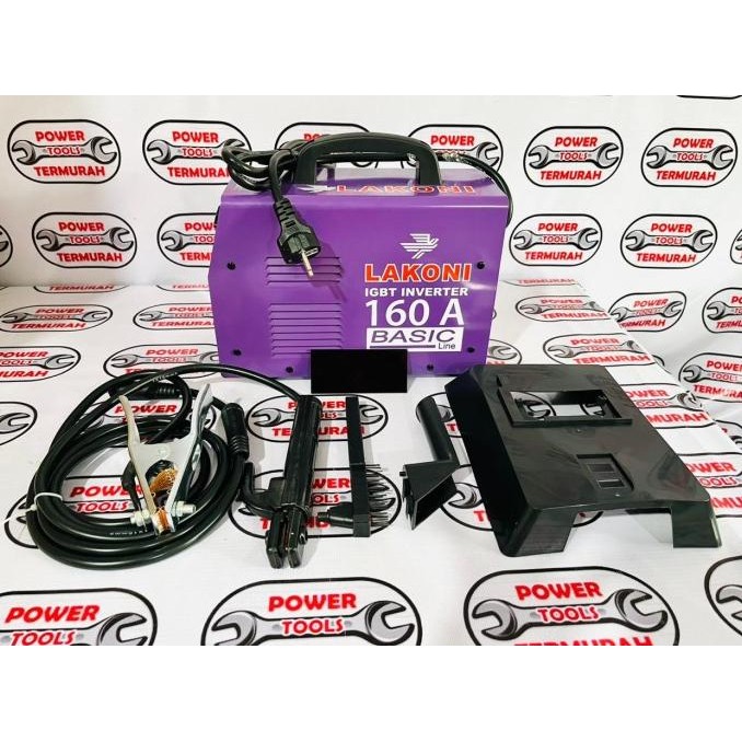 Inverter Las Lakoni Basic 162 Ix 160A 900 Watt Trafo Travo Mesin Las New Stok