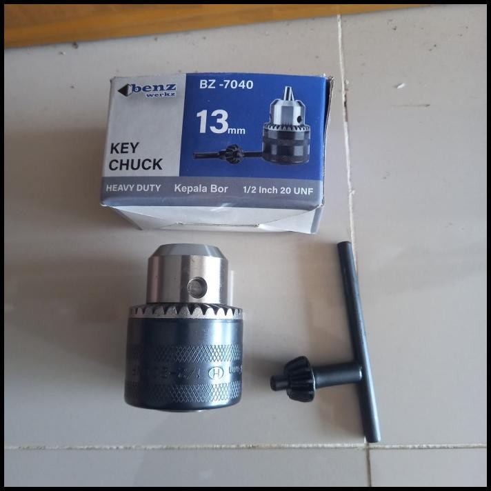 Benz Kepala Mesin Bor 13Mm /Drill Chuck Benz 13Mm