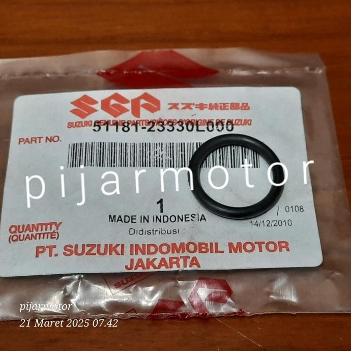 }}}}}}] (Harga Satuan) O Ring Fork Inner Tube Cap Karet O Ring Tutup As Shock Depan Atas Suzuki A100
