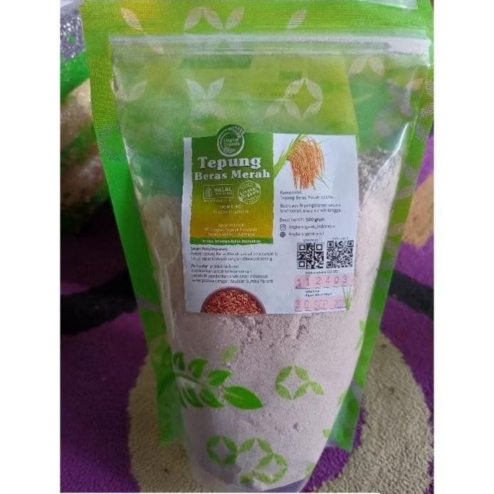 

Terlaris Tepung Beras Merah Organik Gluten Free 500Gr