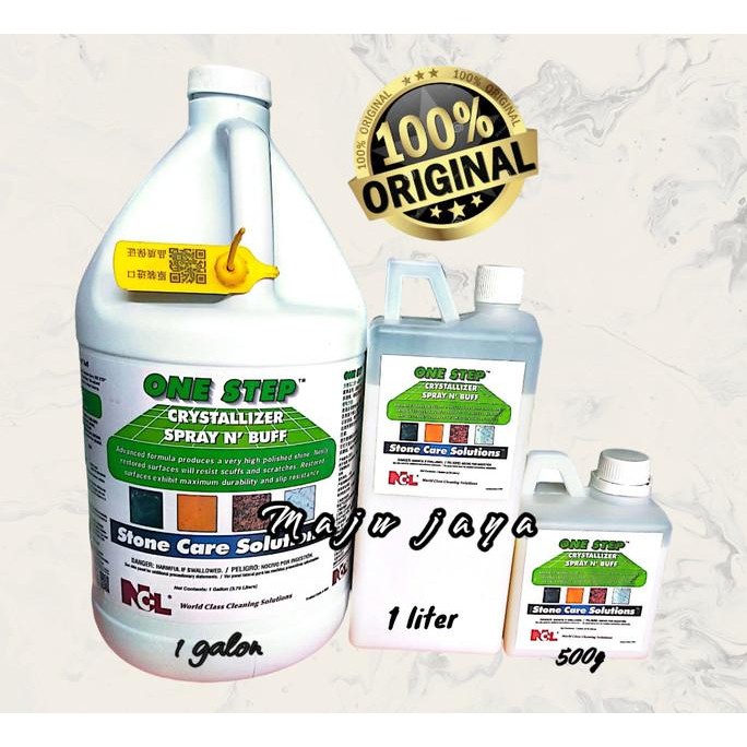 Kristalisasi One Step Marmer Granit Pelapis Coating Pada Lantai