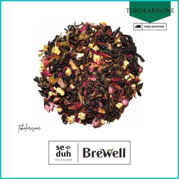 

PROSPERITEA TEA BLEND - CARAMEL GREEN TEA WITH APPLE & FLOWER
