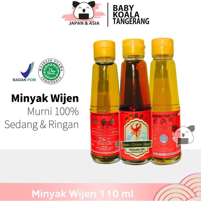 

EXP LAMA MATAHARI MINYAK WIJEN SESAME OIL 110 G HALAL