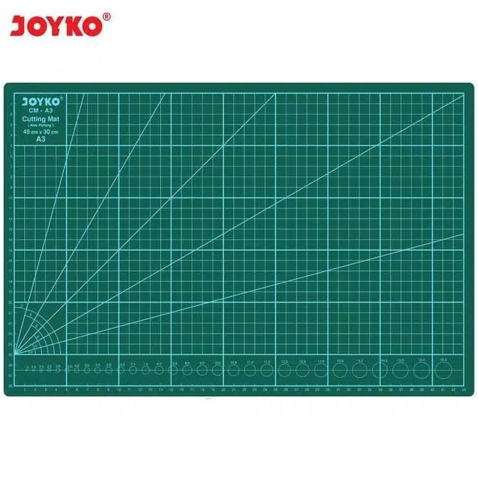 

~^~^~^] Cutting Mat Alas Potong Joyko CM-A3 (45cm x 30cm)