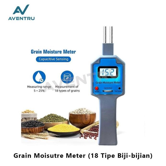 

Terlaris Grain Moisture Meter Alat Pengukur Kadar Air Biji-Bijian Curah Jagung Beras Padi Tepung Kacang Gandum
