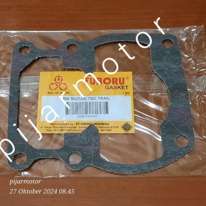 }}}}}}] Paking Gasket Silinder Blok Bawah Suzuki TSC TS 100 TS100 Fuboru
