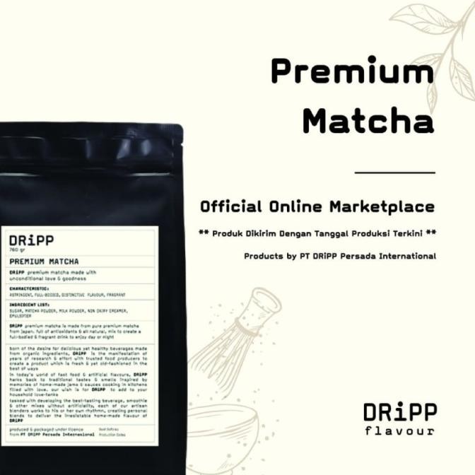 

Dripp Premium Matcha Powder