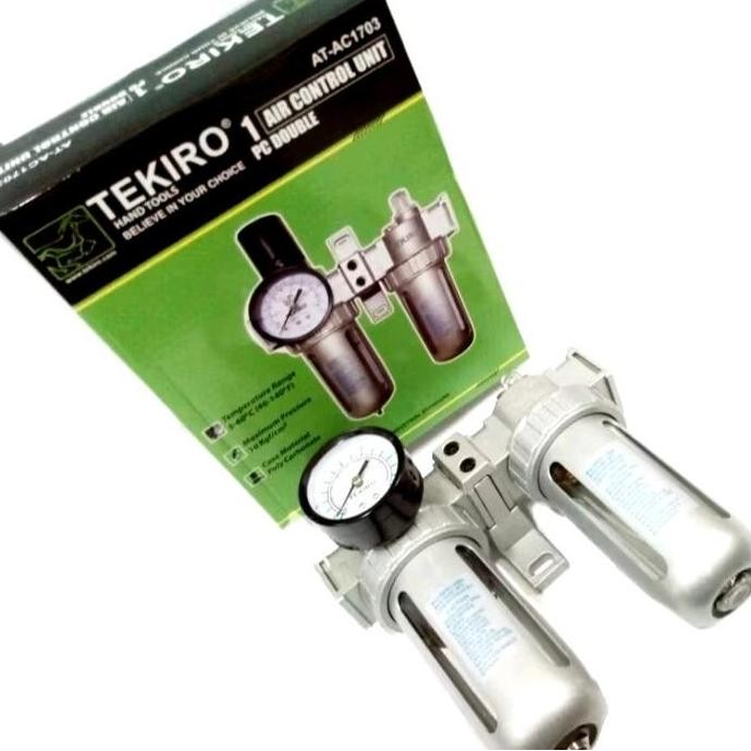 TEKIRO Air control unit / Air filter regulator / Saringan Udara kompresor / Filter udara kompresor K