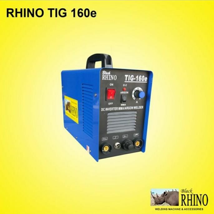 Mesin Las Tig Rhino Travo Las Tig Argon Rhino 160E Biru New Stok