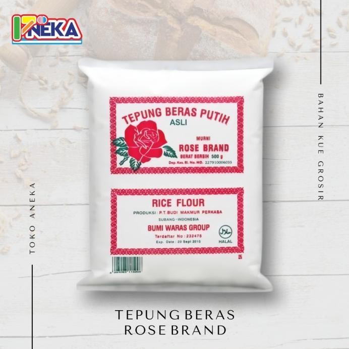 

Terlaris Tepung Beras Rosebrand 500Gr