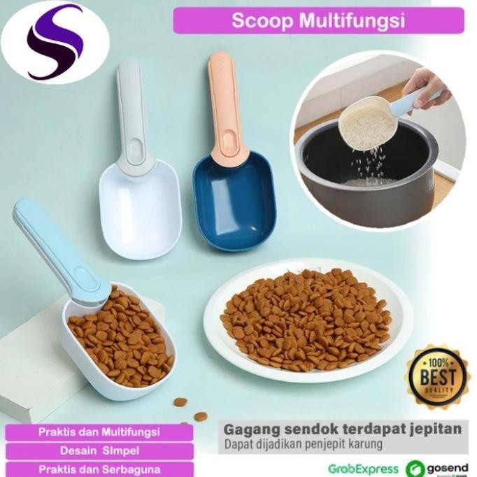 

Terlaris Sendok Scoop Multifungsi Takar Gula Tepung Kopi Beras Penjepit Praktis