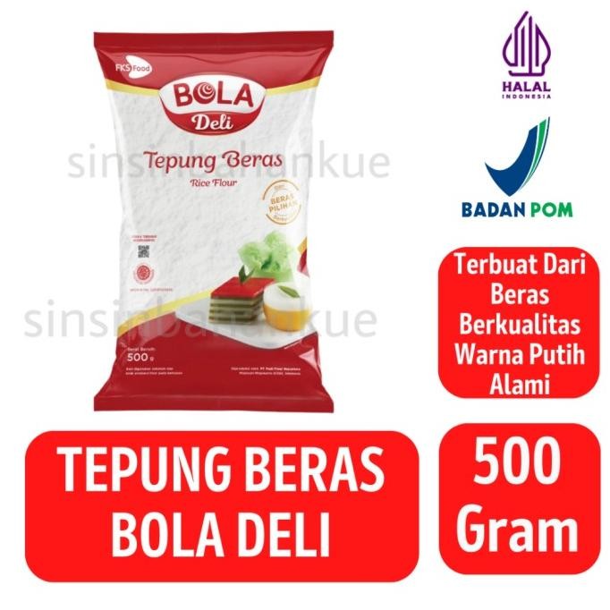 

Terlaris Tepung Beras | Tepung Ketan | Tepung Tapioka Bola Deli[500 Gram]
