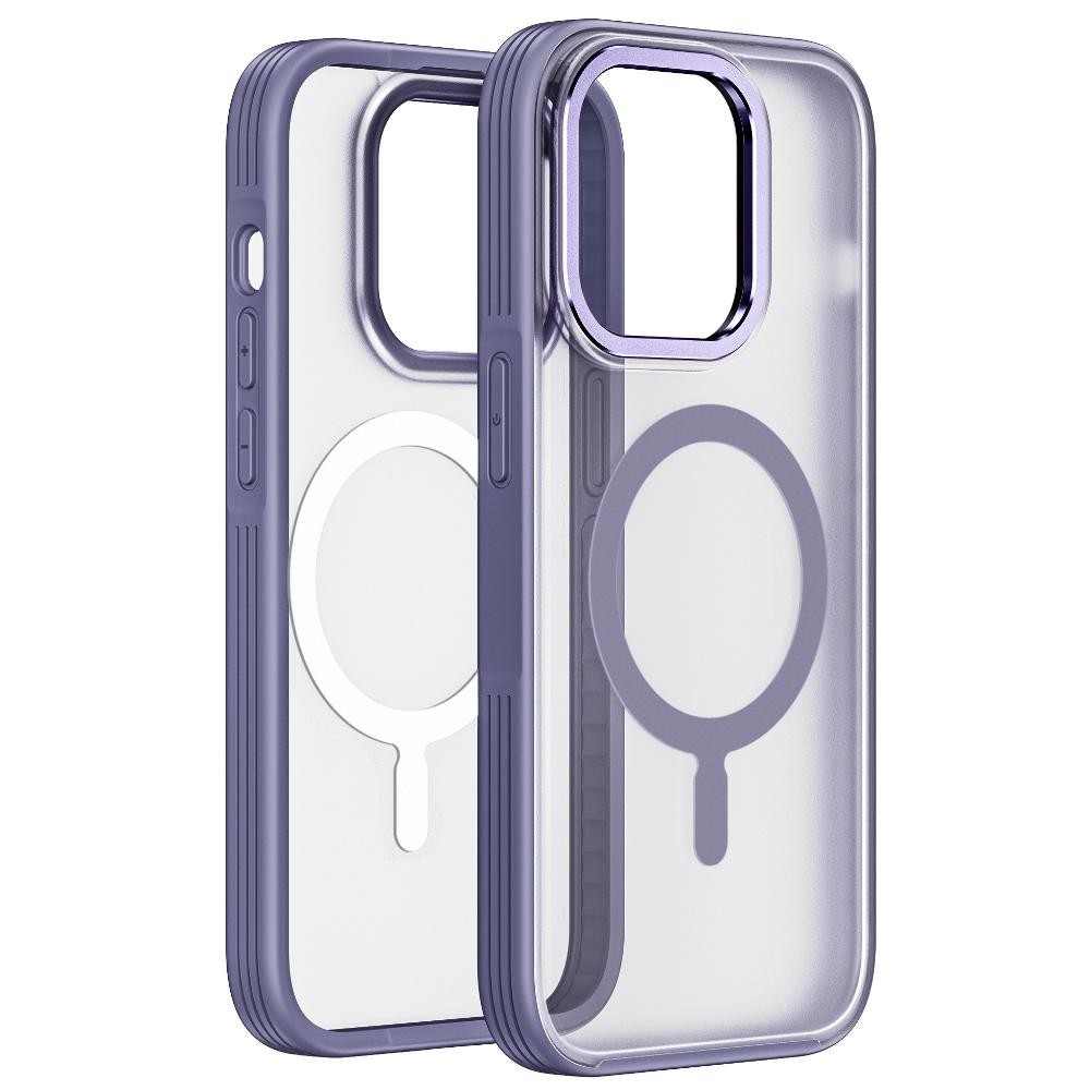 NAMPOL New WSKEN Magnetic Case for iPhone 14 Pro Max Premium Translucent Shockproof Frosted Phone Co