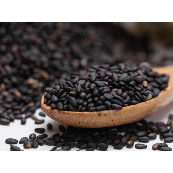 

^^^^^] Wijen Hitam 100gram / Black Sesame Seed / Biji Wijen Hitam