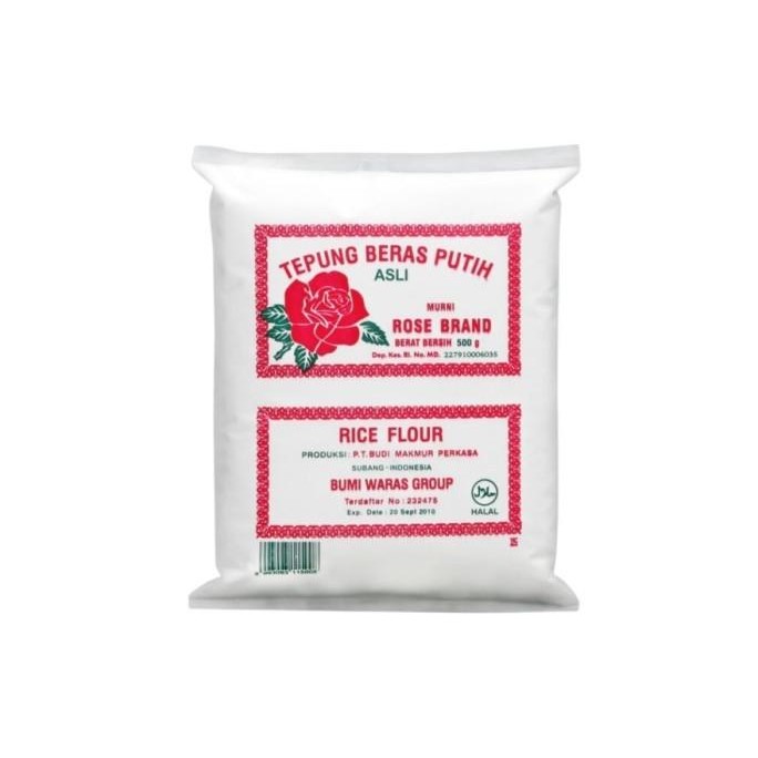 

Terlaris Tepung Ketan/ Beras Rose Brand 500Gr