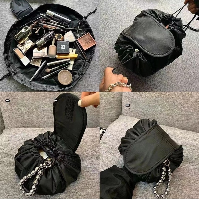 Organizer Bag Large Make up Bag Cosmetic Bag Large Tas Make Up Serut Besar Tas Make Up Besar Tas Kos