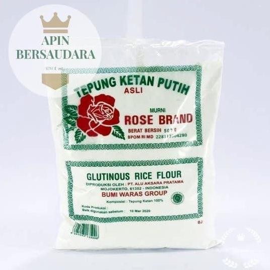 

Terlaris Tepung Beras Ketan Rose Brand 500Gr