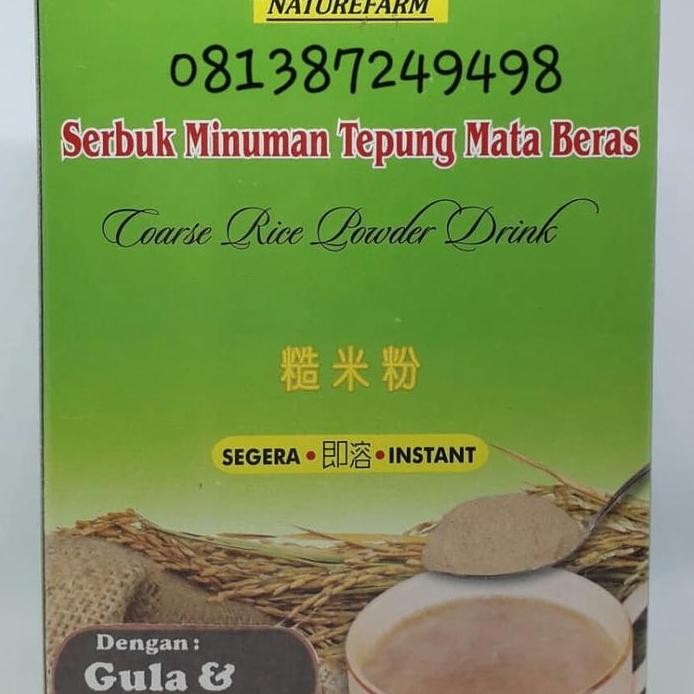 

Terlaris Tepung Mata Beras Merah Rasa Coklat Sachet