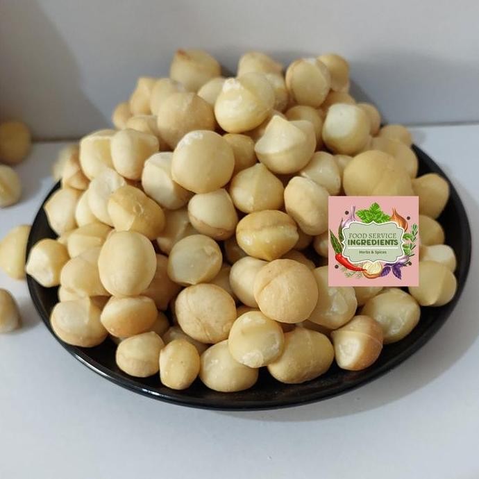 

Produk Terbaik] Roasted macadamia 1kg / macadamia matang