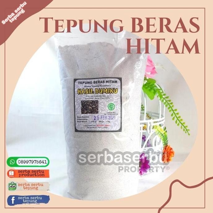 

Terlaris Tepung Beras Hitam(1Kg)|Mencegah Penyakit Jantung|Tepung Mpasi Organik