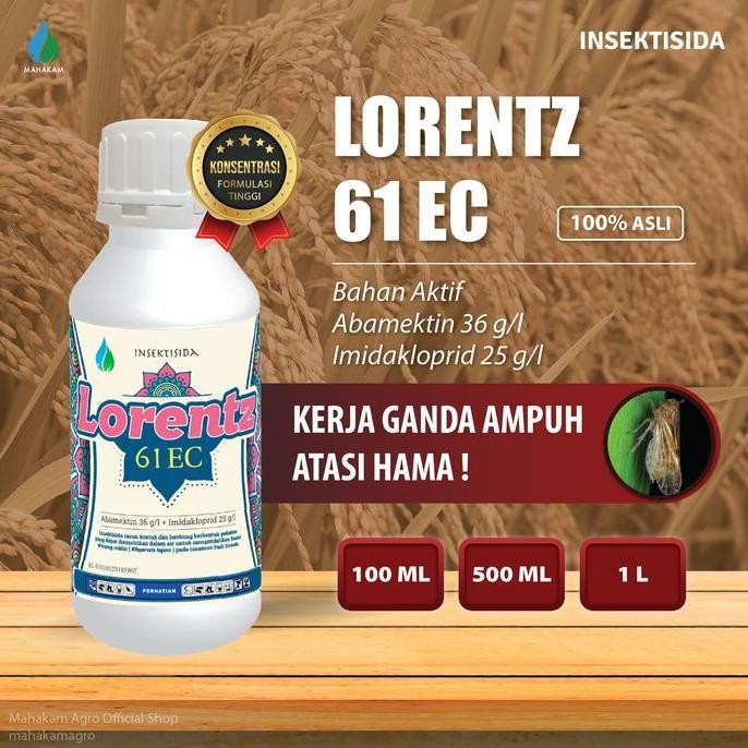

Terlaris Lorentz 61 Ec 500Ml Insektisida Pestisida Pembasmi Hama Tanaman Padi