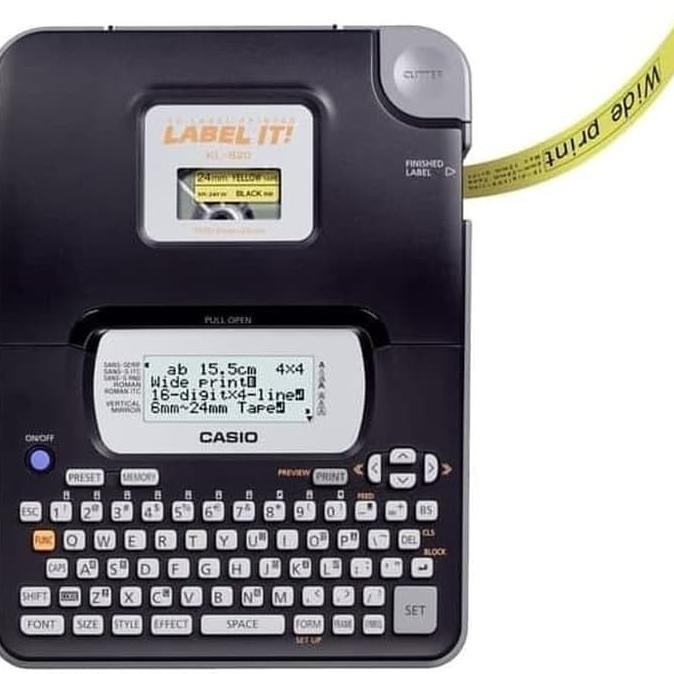 

m-4 gh-56 CASIO KL-820 / LABEL PRINTER / EZ LABEL IT PRINT MAKER KL820 Hemat Viral