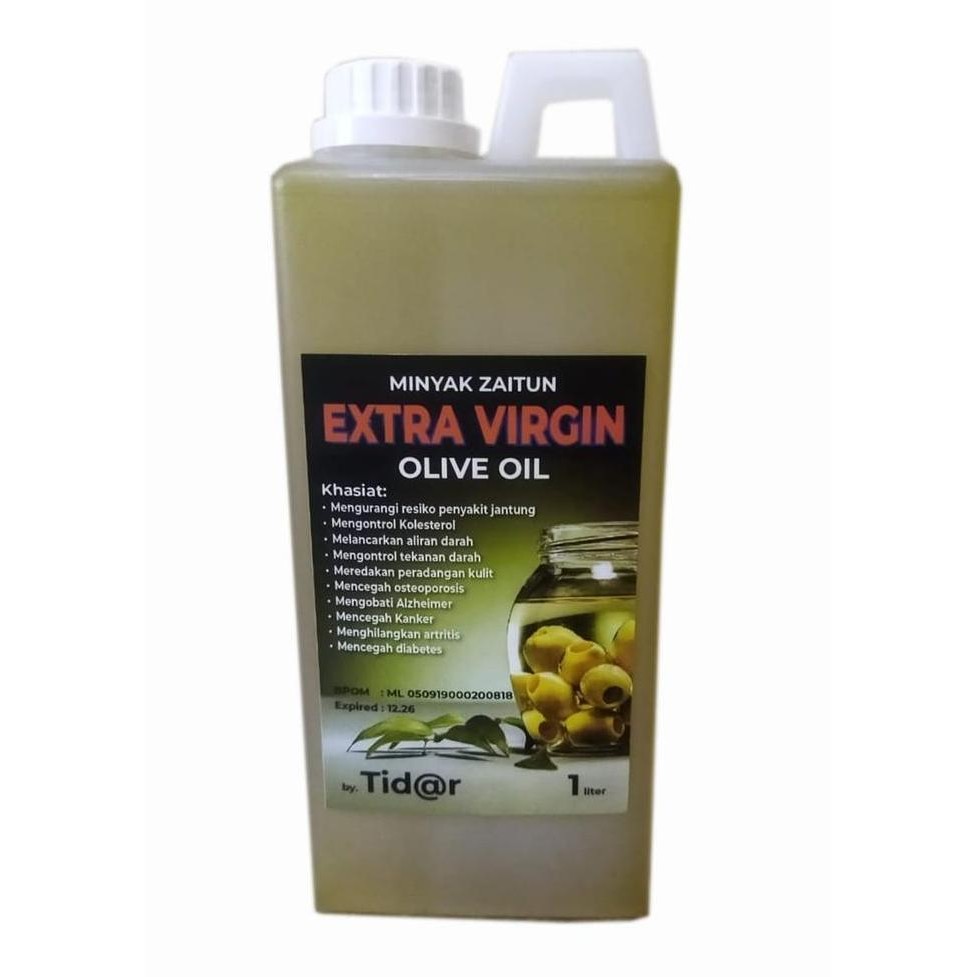 

EXP LAMA MINYAK ZAITUN EXTRA VIRGIN CURAH KEMASAN 1 LITER ORIGINAL