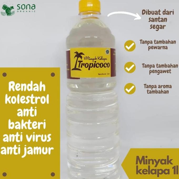 

EXP LAMA MINYAK GORENG KELAPA 1L - TROPICOCO - MINYAK KELAPA