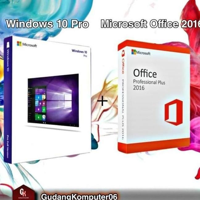 original lisensi Windows 10 pro & Office 2016 pro plus key aktivasi 32/64bit ori
