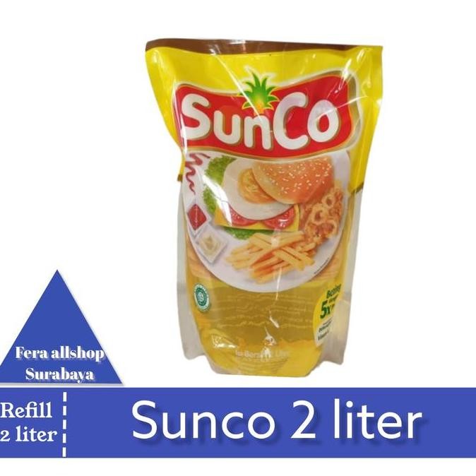 

EXP LAMA MINYAK GORENG REFILL SUNCO 2 LITER MURAH
