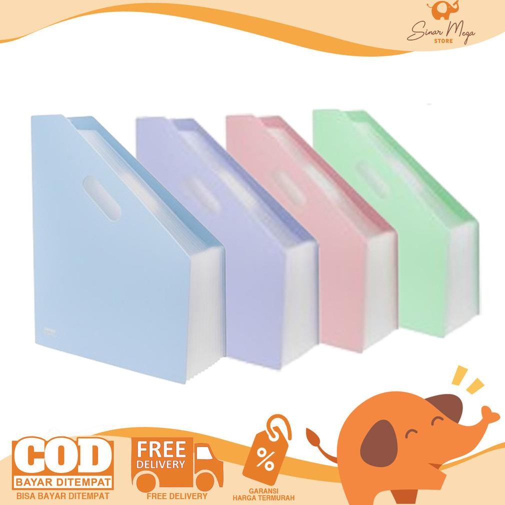 

RHH-1823 Special Promo Joyko Expanding File EF-12 Stand Folder File Pastel Color Map Organizer Termurah Original