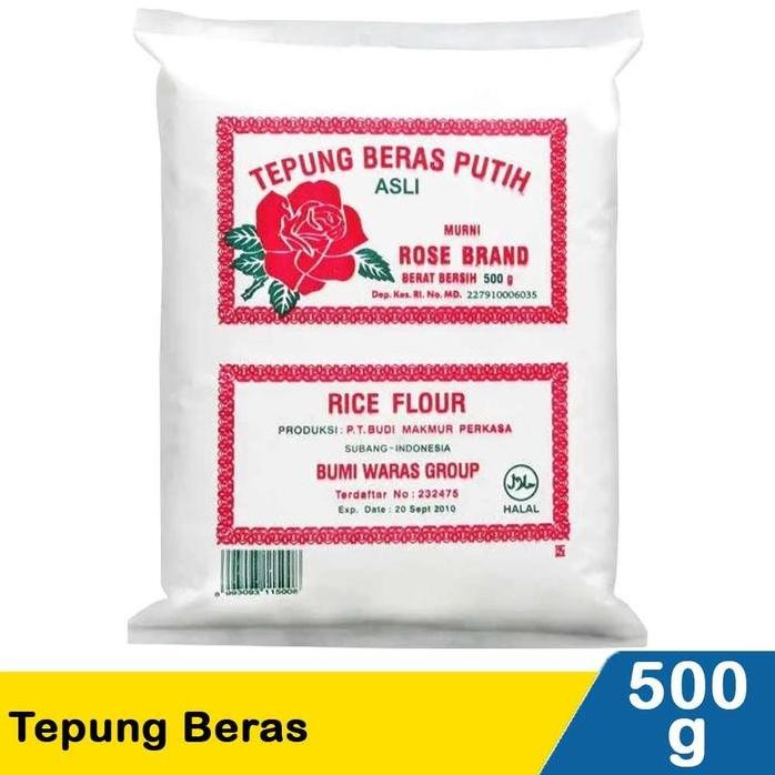 

Terlaris Rose Brand Tepung Beras Putih Kemasan 500 Gram