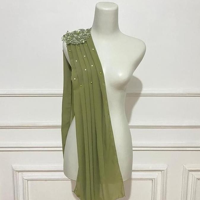 selendang kebaya/slayer pundak ceruti/slayer pundak Elegan