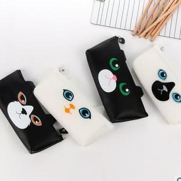 

ASB Tempat Pensil / Pencil Box Cat Black & Wihte