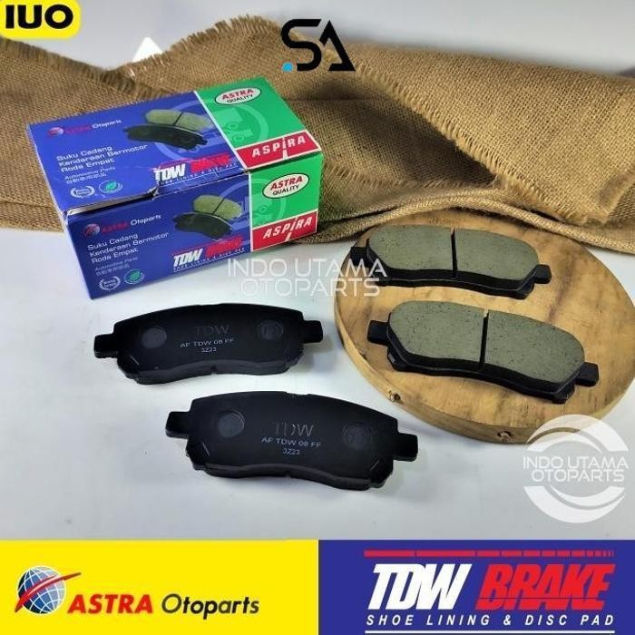 Promo Kampas Rem Rush Terios Taruna Tdw Astra Brake Pad