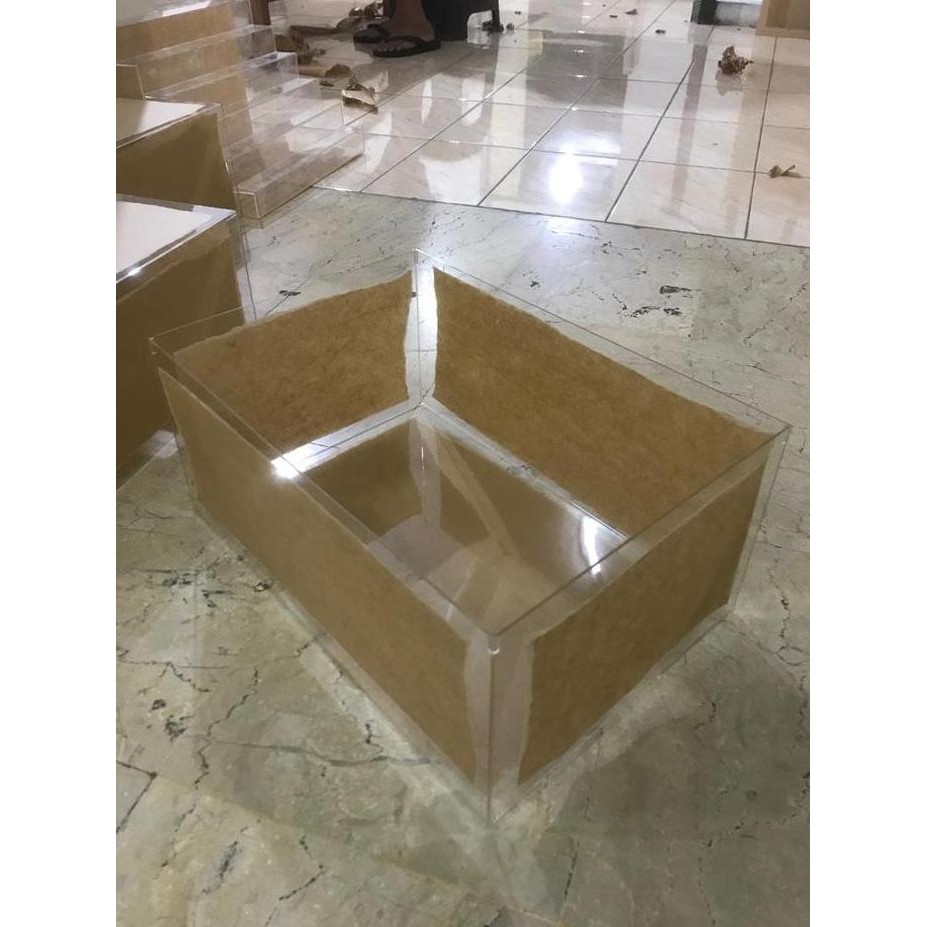 

ready !!! Tutup kotak seserahan akrilik PxLxT 33x22x20cm