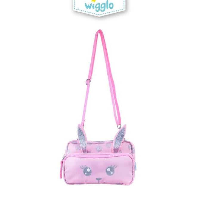 

ASB Wigglo Sling Pencil Case Pink Bella