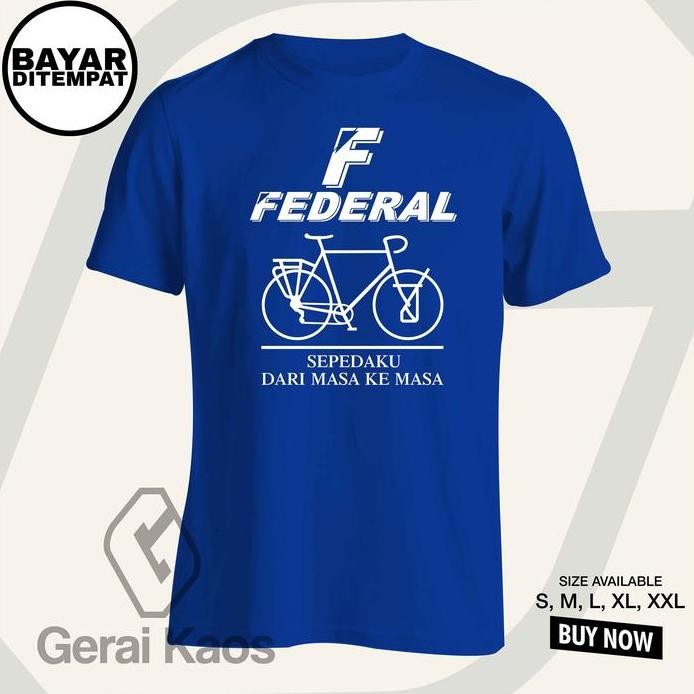 ready stock kaos distro sepeda federal premium