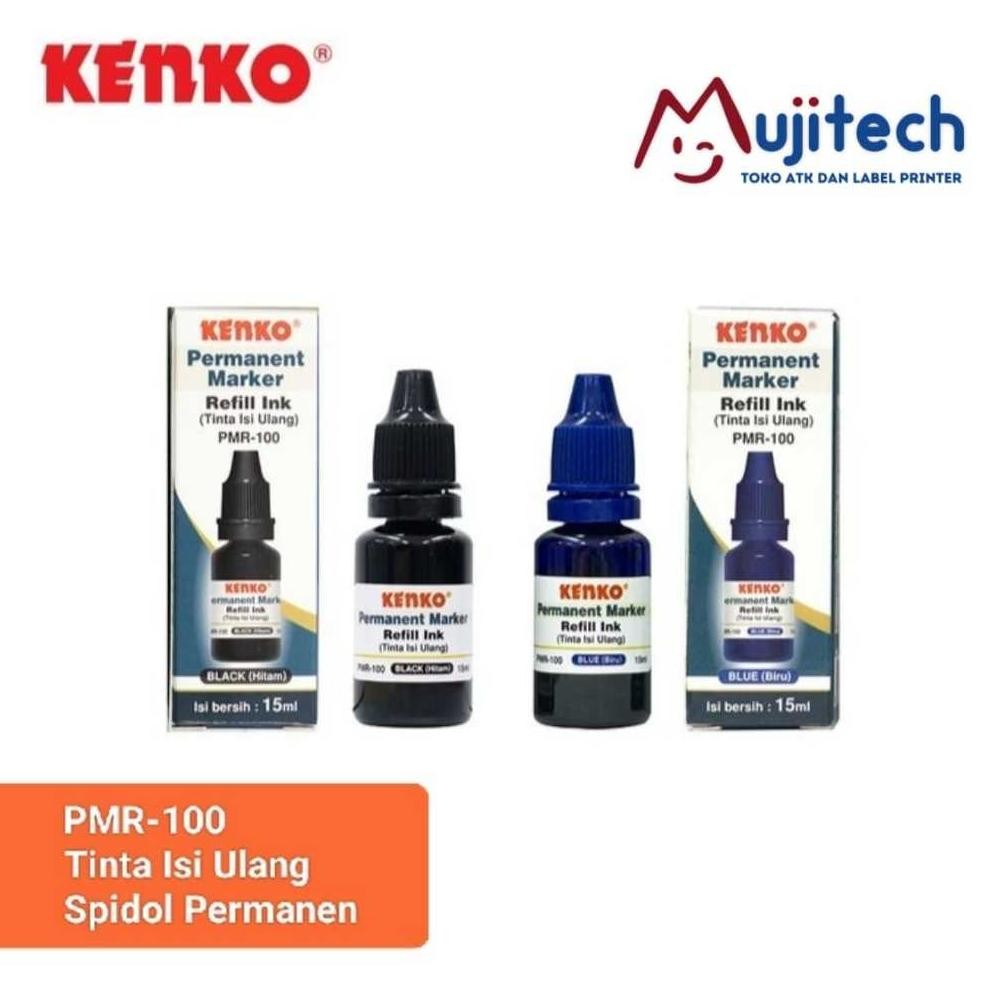 

aq-54 gh-67 TINTA SPIDOL PERMANENT MARKER REFILL INK PMR-100 15ML KENKO Berkualitas Termurah