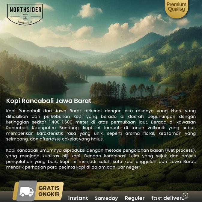 

ready stock Northsider Kopi arabika Rancabali Honey Soju coffee