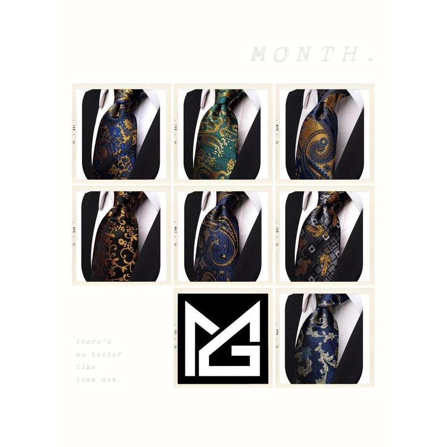 DASI PRIA CORAK BATIK PREMIUM LEBAR 8 CM ELEGAN WEDDING BIRU KANTOR murah