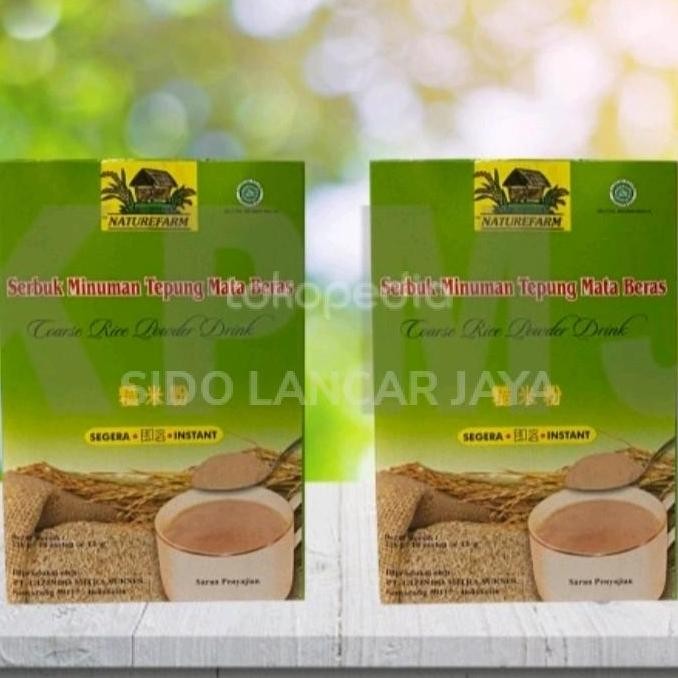 

Terlaris Minuman Kesehatan Tepung Mata Beras Naturefarm -Original 18 Sachet