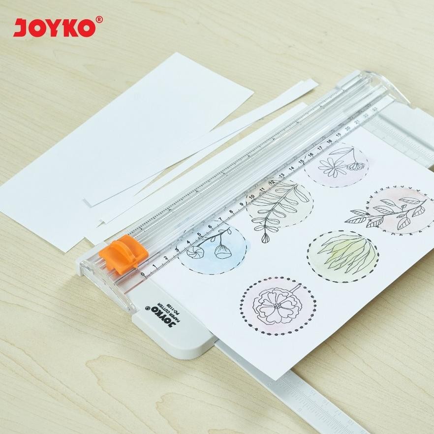 

rt-342 COD Paper Cutter Trimmer JOYKO PC-1128 Size A5 / Alat Pemotong Potong Kertas Berkualitas Terlaris