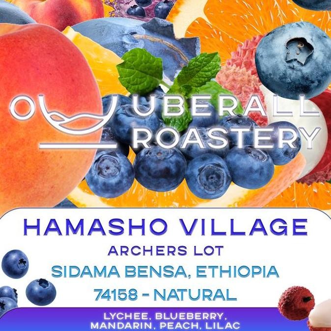 

ready stock Kopi Arabika Ethiopia Hamasho Village Archers Lot, Roasted by Uberall Roastery